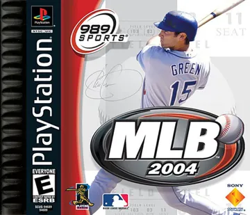 MLB 2004 (US) box cover front